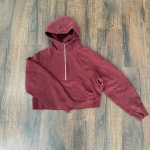 Lululemon scuba oversized half zip hoodie